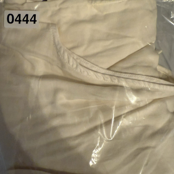 Billabong Jumpsuit Overalls Beach Cruiser Relaxed Fit White Large New - Picture 9 of 9